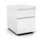 Officesource Metal Pedestals 2 Drawer Metal File and Box Pedestal - 22''D OSCPSBFWH - alternate 1